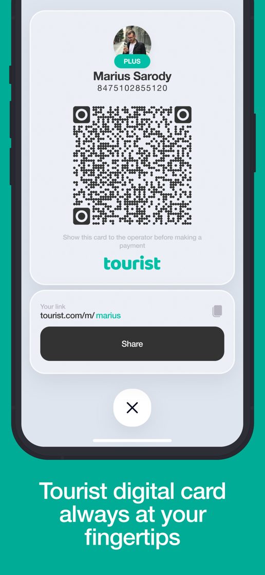 Captura de ecrã da app Tourist 4